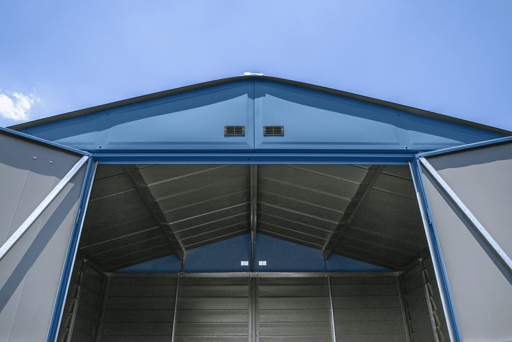 2025 Arrow Select Steel Storage Shed, 10x14, Blue Grey