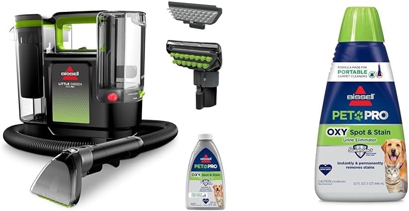 BISSELL® Little Green® Max Pet Portable Carpet and Upholstery Deep Cleaner