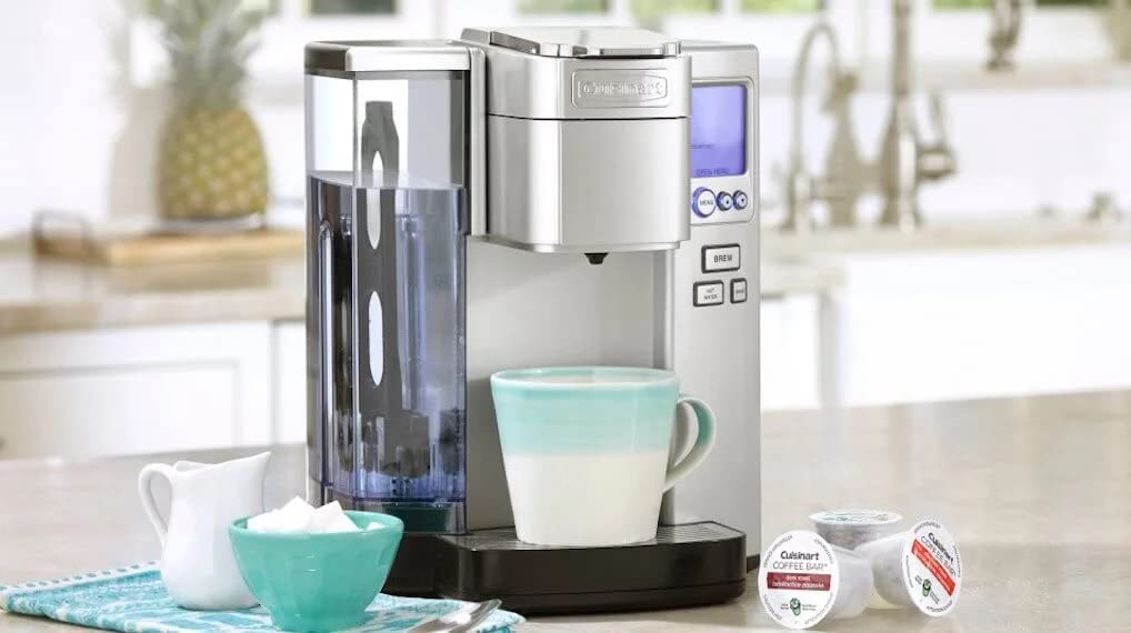 2025 Cuisinart SS-10P1 Coffee Maker Single Serve 72-Ounce Reservoir Coffee Machine, Programmable Brewing and Hot Water Dispenser, Stainless Steel