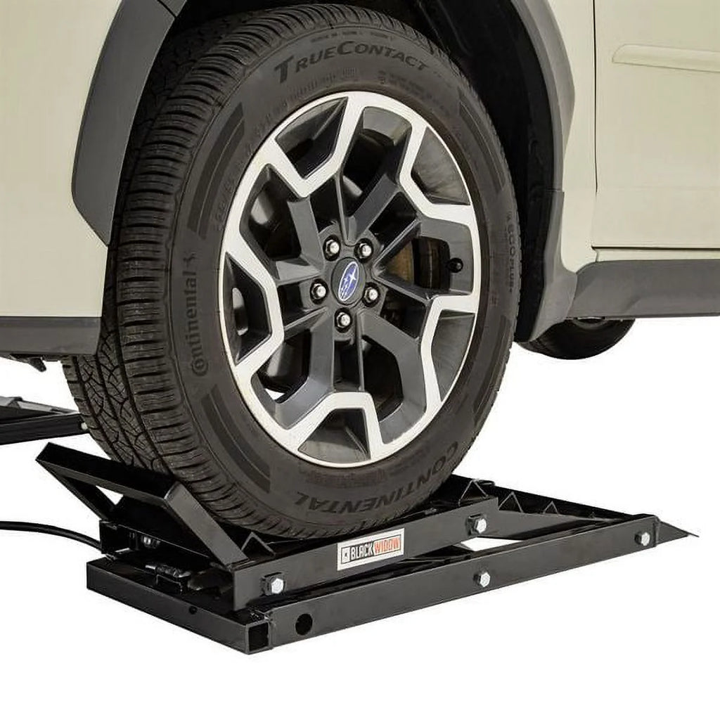 2025 Black Widow Hydraulic Car Lift with Ramp - 3,000 lb. per pair Capacity