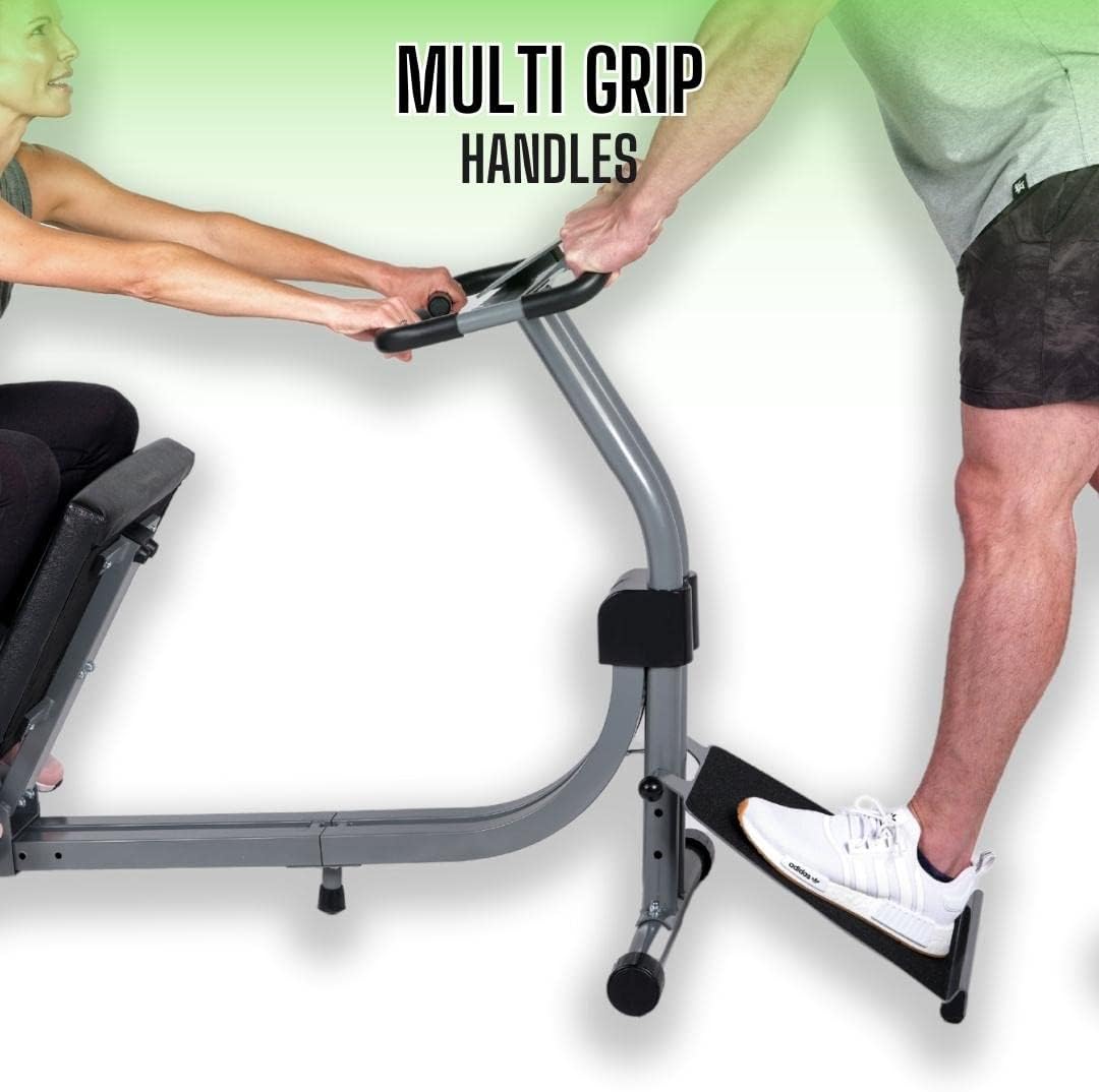 Limber Pro Stretch Machine, Lumbar & Leg Rehab, Adjustable Seat
