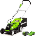 Greenworks 40V 21" Self-Propelled Cordless Lawn Mower Brushless Motor, 5.0Ah Battery