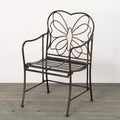 Sullivans 35 Copper Butterfly Garden Chair, Metal