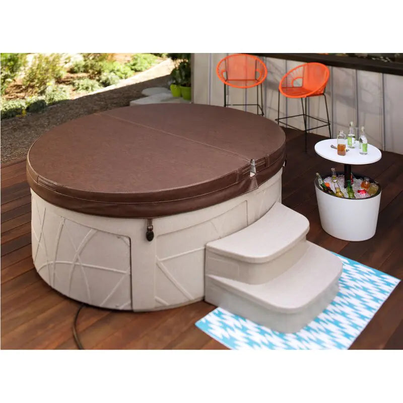 2025 Lifesmart Spas 4 - Person 13 - Jet Oval Plug And Play Hot Tub