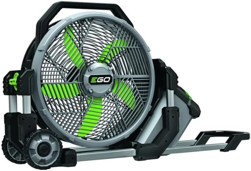 POWER+ Portable Misting Fan - 18" Outdoor Electric, 5 Speeds