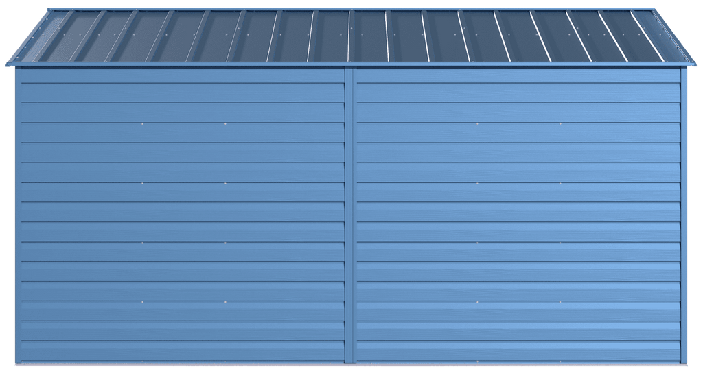 2025 Select Steel Storage Shed, 10x14, Blue Grey
