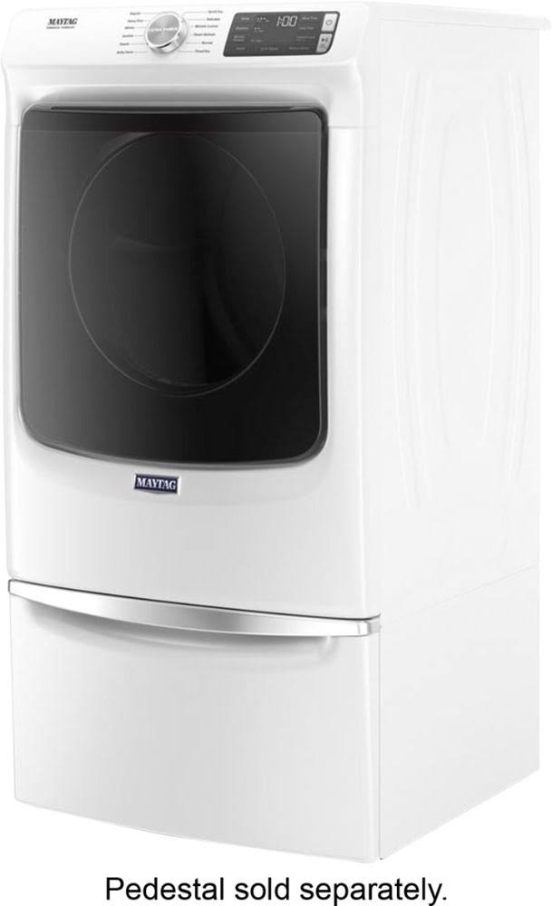2025 MED6630HW Front-Loading Electric Dryer - White