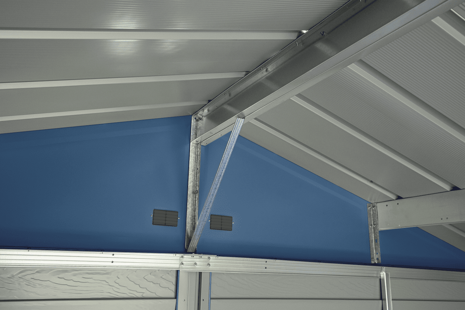 2025 Arrow Select Steel Storage Shed, 10x14, Blue Grey