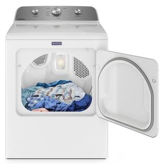 2025 Maytag 7.0 cu. ft. Vented Gas Dryer in White MGD4500MW