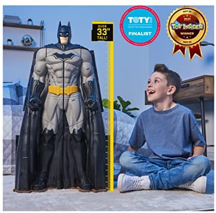 Batman, Bat-Tech Batcave, Giant Transforming Playset with Exclusive 4” Batman Figure and Accessories