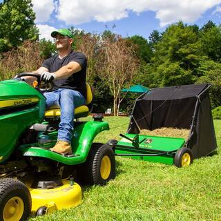 John Deere 42�测�� Tow-Behind Lawn Sweeper, 24 cu. ft. Capacity, Adjustable Brushes