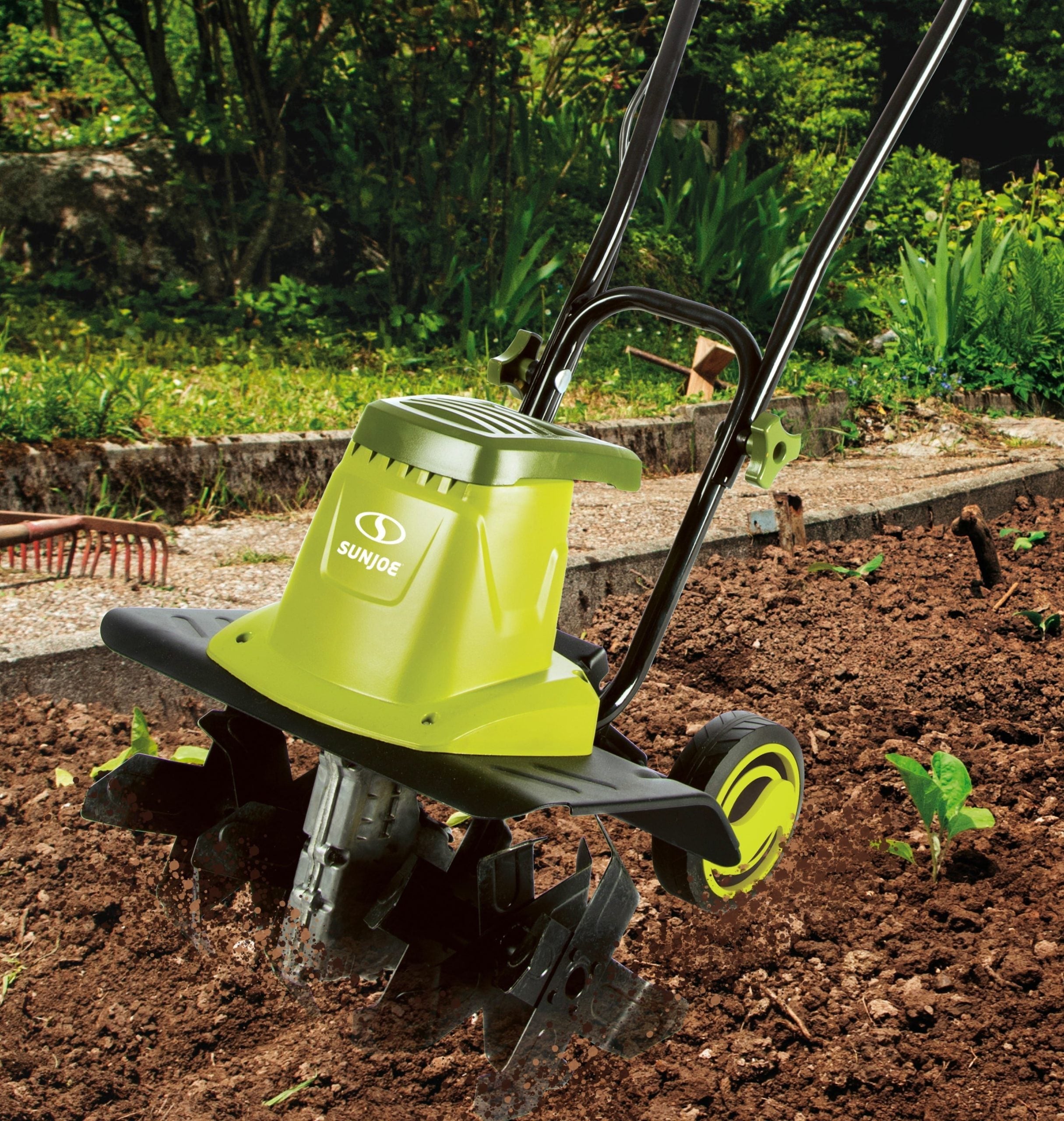Sun Joe Electric Garden Tiller   Cultivator, 16 inch, 13.5 Amp