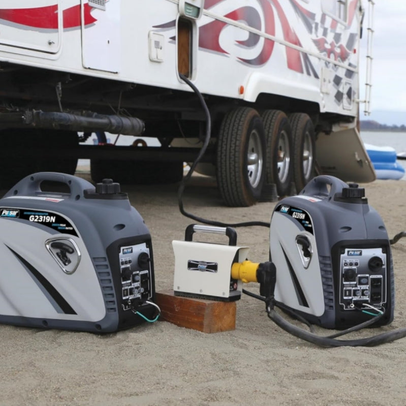Pulsar 2,300W Portable Gas-Powered Quiet Inverter Generator With USB Outlet & Parallel Capability, Carb Compliant, G2319N