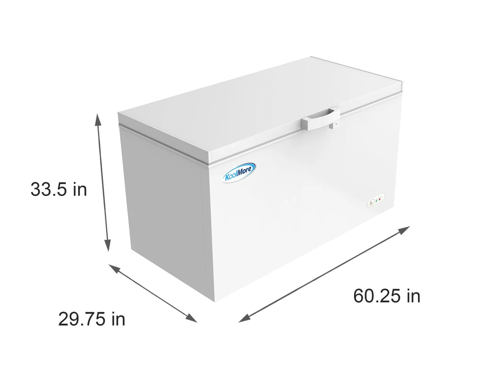 2025 60 in. Commercial Chest Freezer 16 Cu ft.
