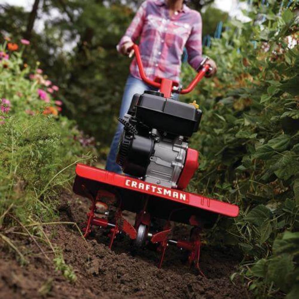 2025 Scratch And Dent Craftsman Front Tine Garden Tiller