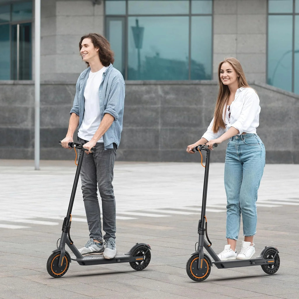 Electric Scooter Powerful Motor Dual Braking