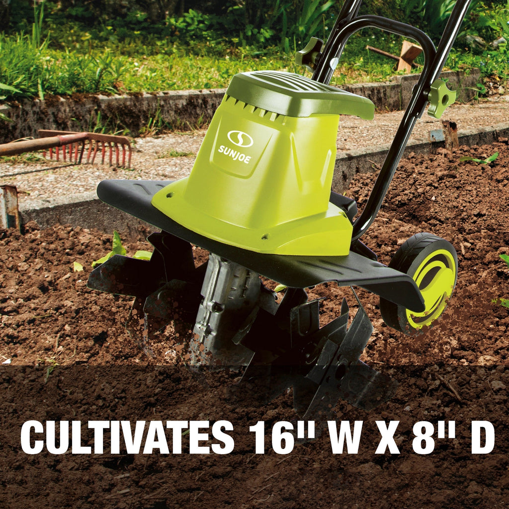 Sun Joe Electric Garden Tiller   Cultivator, 16 inch, 13.5 Amp