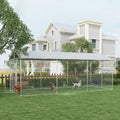 2025 PawHut 19.7' x 7.5' x 7.5' Outdoor Dog Kennel W/ Waterproof Roof