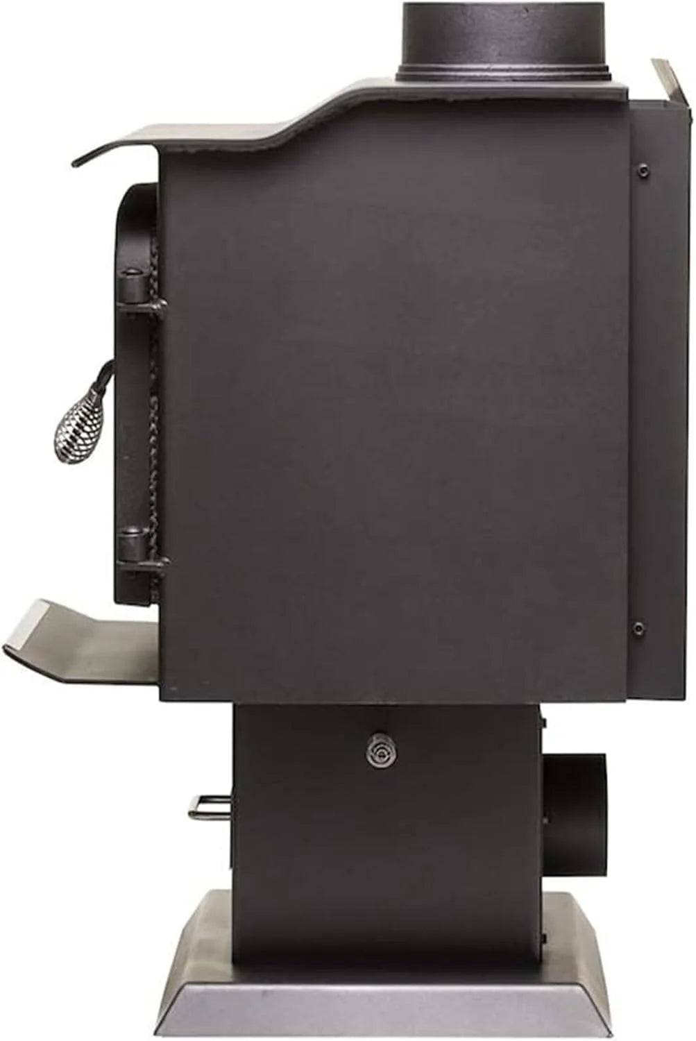 Ashley Hearth AW1120E-P Wood Stove, 68,000 BTUs, 1200 Sq. Ft. Heating, Pedestal Base, EPA Certified
