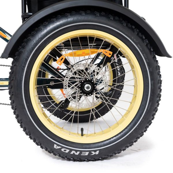 2025 SILVERADO 20 48V/14AH 750W Foldable Fat Tire Electric Trike, 330LBS (96817362)