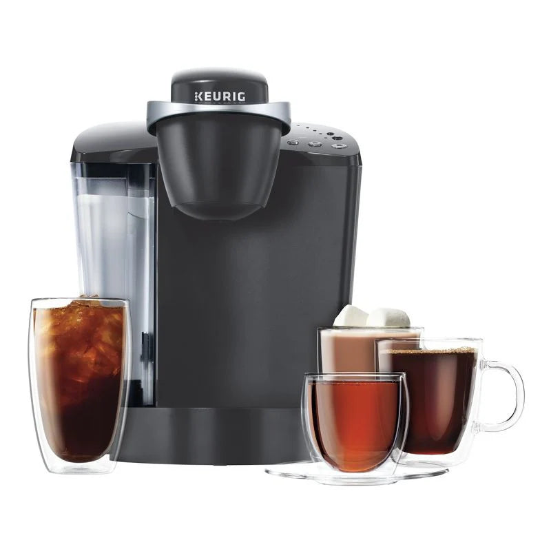 2025 2025 Keurig K Classic Single Serve K Cup Pod Coffee Maker K50 Black