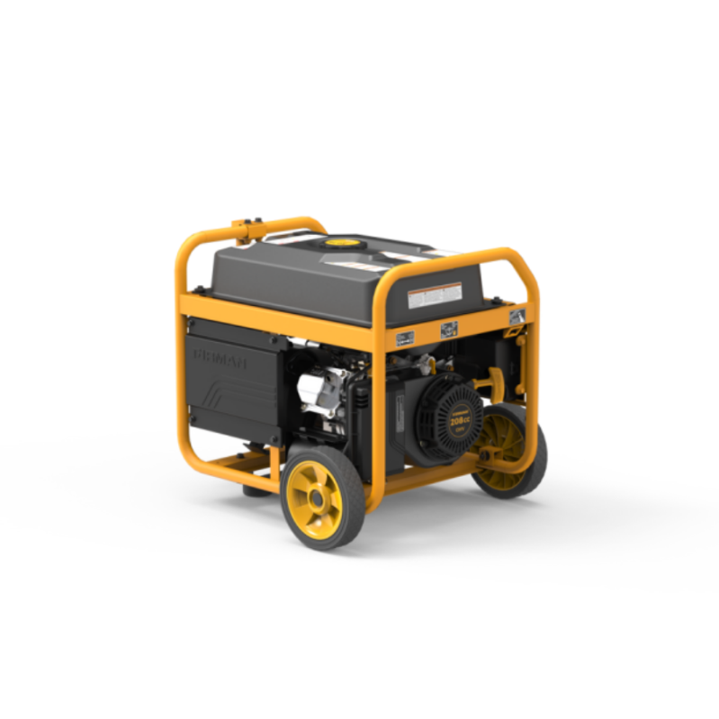 PORTABLE REMOTE START GAS GENERATOR 4550/3650 WATTS 30A 120/240V CARB AND CETL CERTIFIED WITH WHEEL KIT