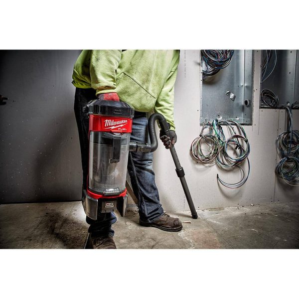 0885-20-48-11-1850 M18 FUEL 1 Gal. 18-Volt Lithium-Ion Brushless Cordless 3-in-1 Backpack Vacuum W/ 5.0Ah Battery