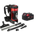 0885-20-48-11-1850 M18 FUEL 1 Gal. 18-Volt Lithium-Ion Brushless Cordless 3-in-1 Backpack Vacuum W/ 5.0Ah Battery