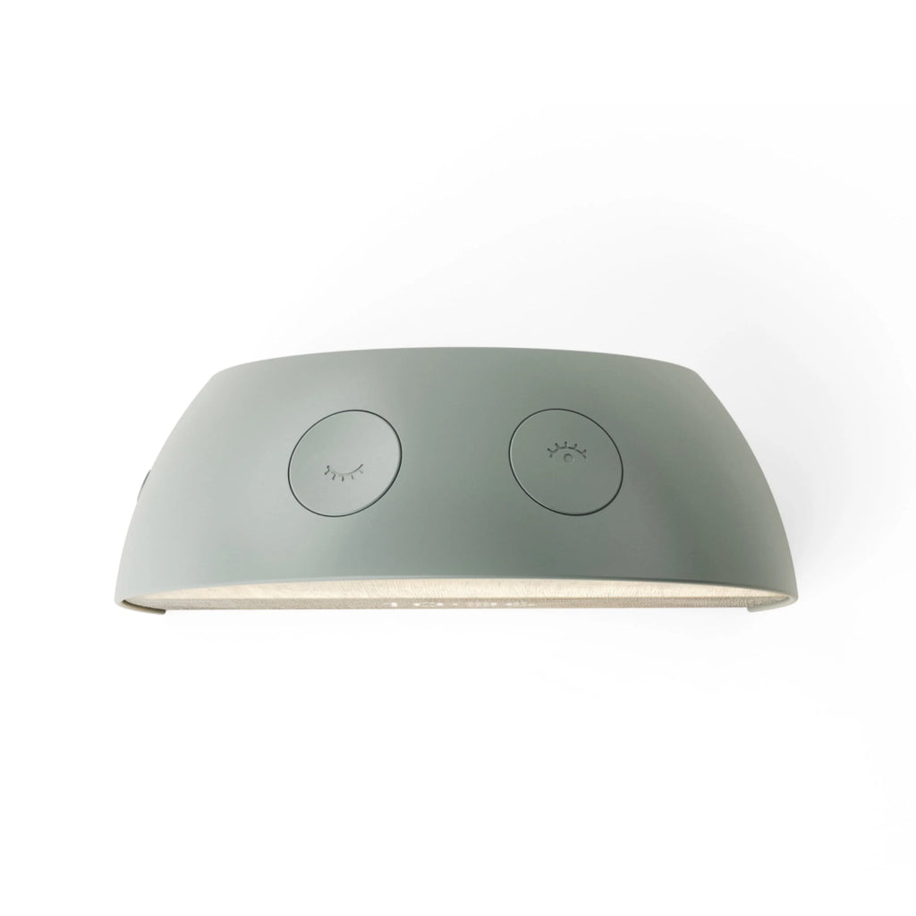 Hatch Restore 2 Sunrise Alarm Clock, Sound Machine, Smart Light (Slate) ー Your Bedside Sleep Guide, White Noise, Custom Sleep Routines, Dimmable Clock, Deep Sleep, Gentle Alarm, Wake Up Rested