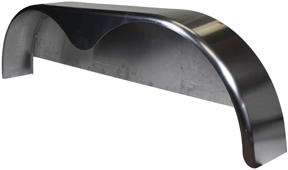 2025 72×10-3/4 Tandem Axle Steel Trailer Fender w/Back Plate Welded In (2-Pack)
