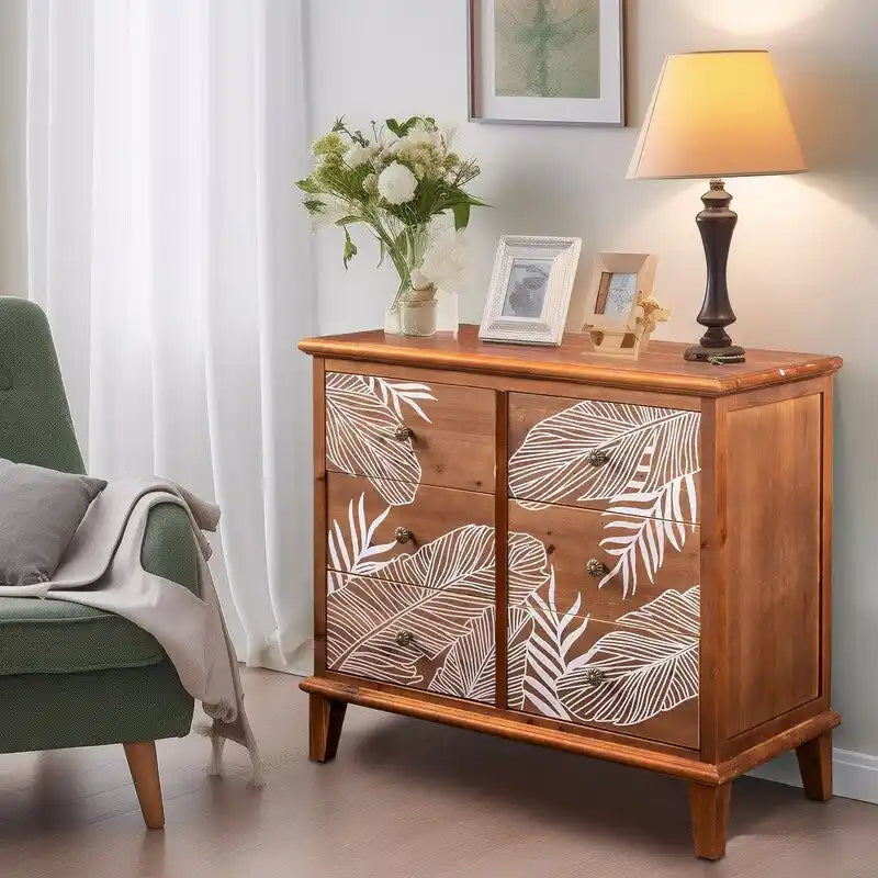 Solid wood Dresser chest