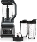 Professional Plus Kitchen System, 1400 WP, 5 Functions for Smoothies, Chopping, Dough & More with Auto IQ, 72-oz.* Blender Pitcher, 64-oz. Processor Bowl, (2) 24-oz. To-Go Cups, Grey