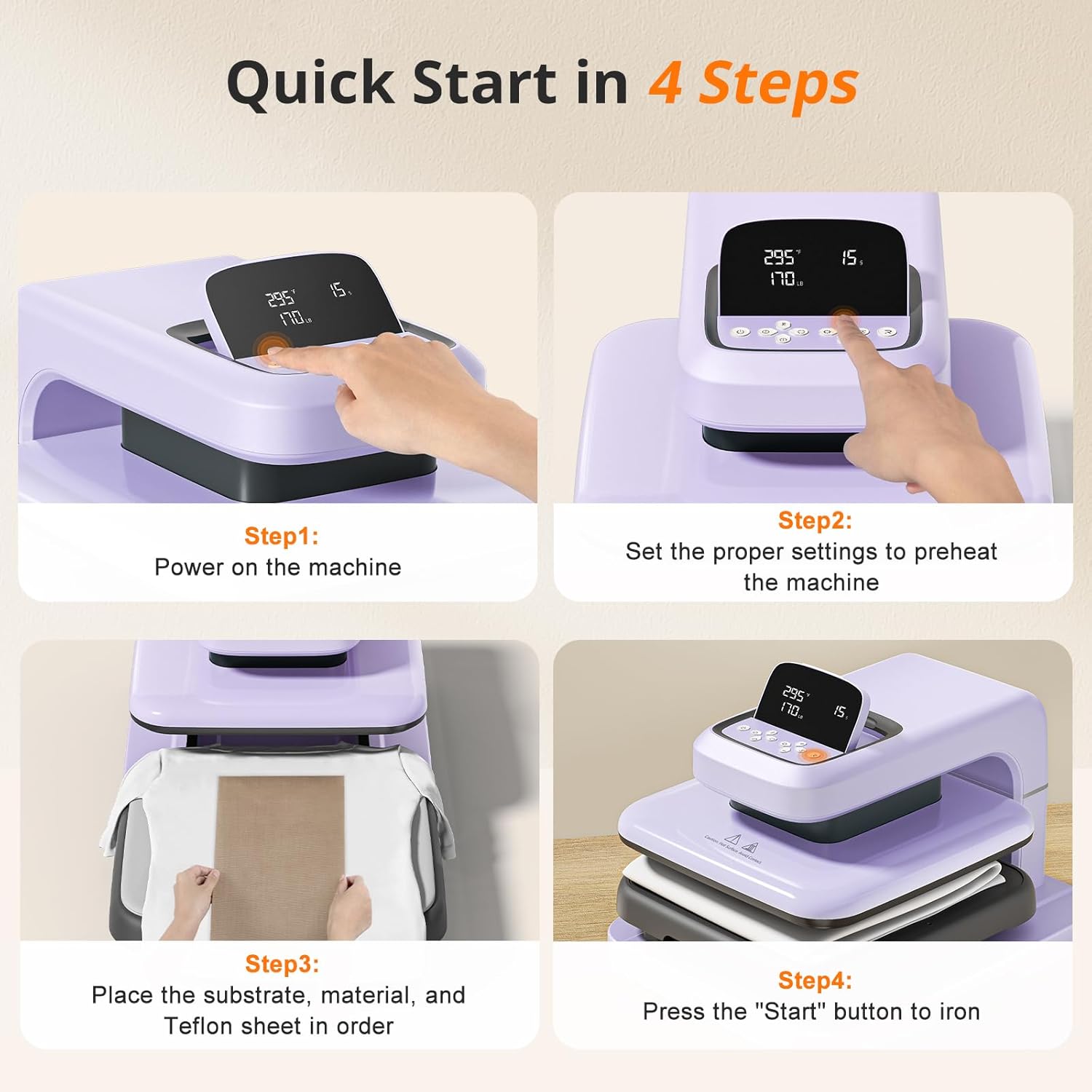 Automatic Heat Press 2 - 15x15 Heat Transfer Machine