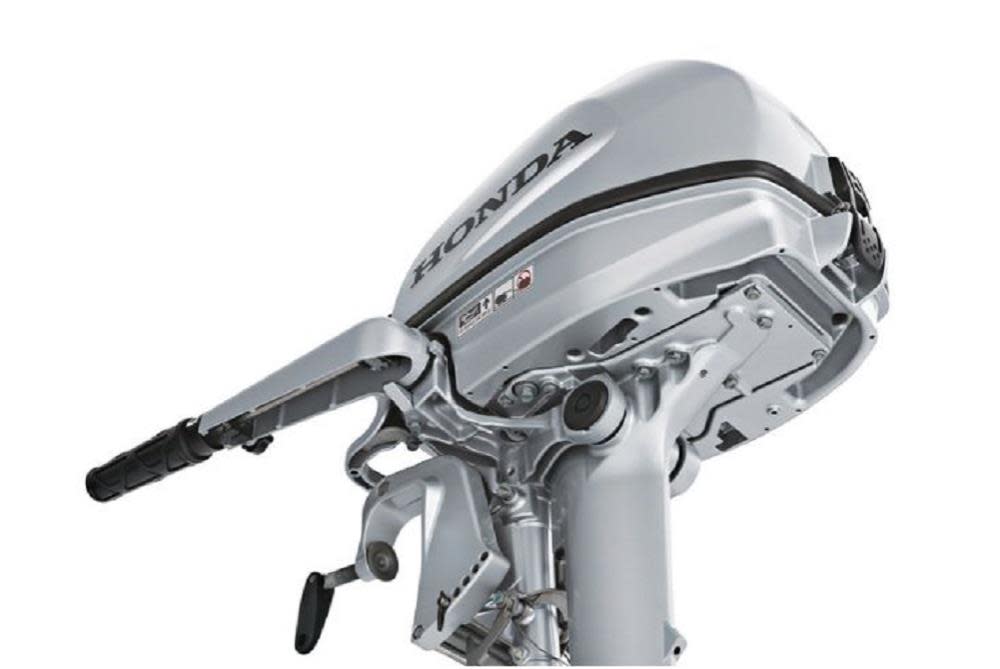 2025 Outboard Motor 5HP with Tiller Handle 20 Shaft
