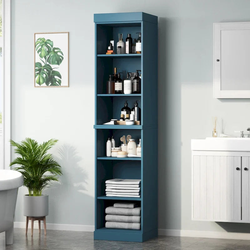 100% Solid Wood 16.5 Bathroom Cabinet with Optional Doors by Palace Imports