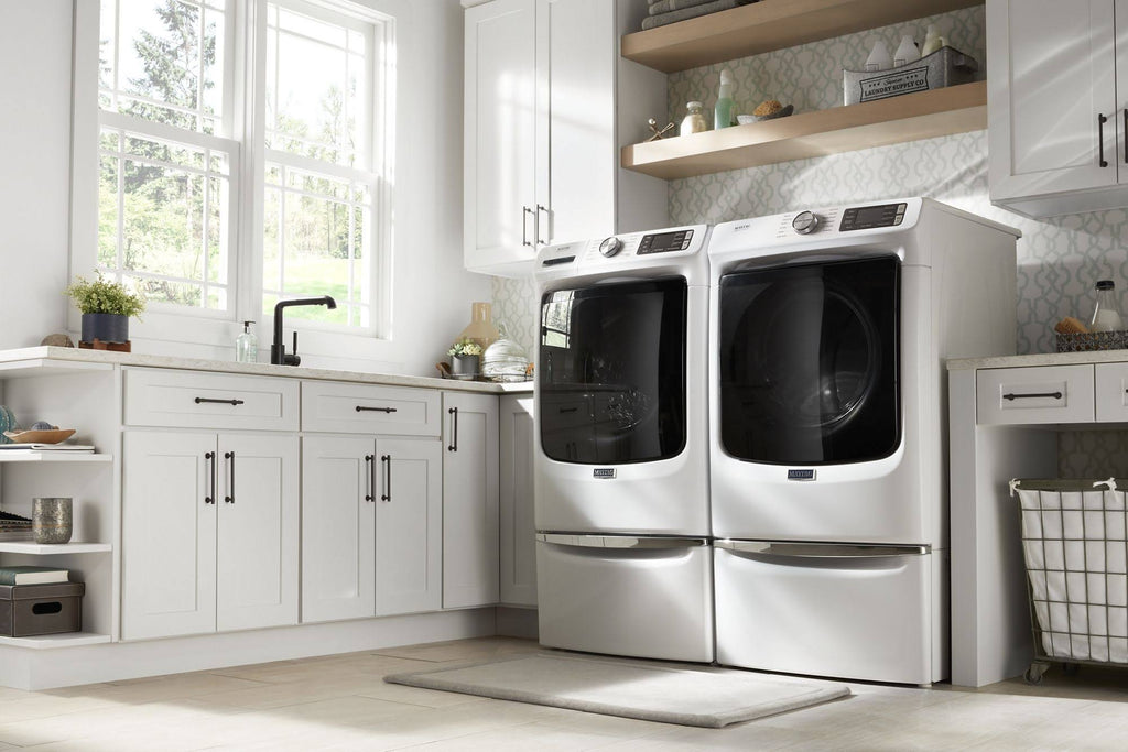 2025 MED6630HW Front-Loading Electric Dryer - White