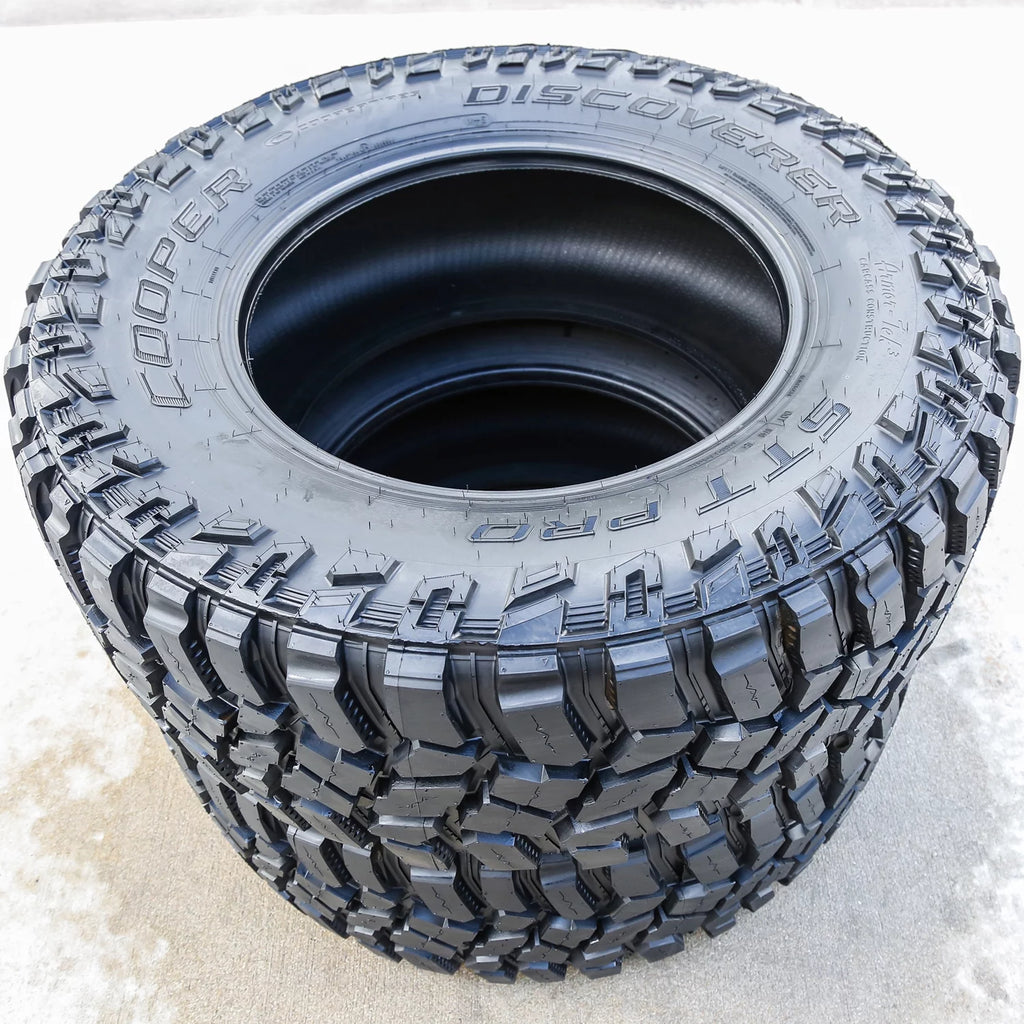 2025 Pair of 2 (TWO) Cooper Discoverer STT Pro LT 35X12.50R20 121Q E (10 Ply) MT M/T Mud Tires